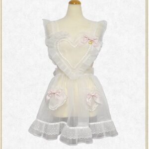 Baby the Stars Shine Bright Heart Apron Dress 💗